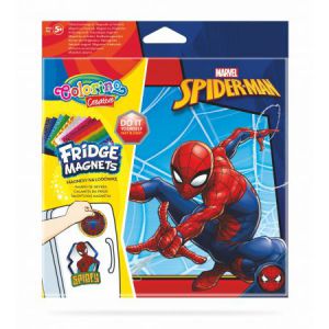 Zestaw kreatywny Magnesy Colorino Creative Spiderman, 4szt